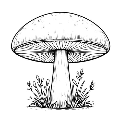 Illustration champignon — Thomas, basse
