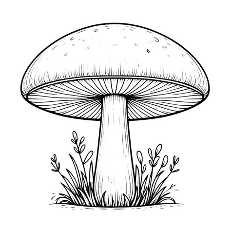 Illustration champignon — Théo, guitare